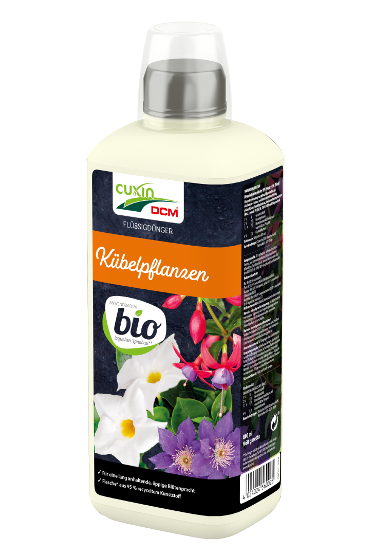 CUXIN Flüssigdünger Kübelpflanzen Bio